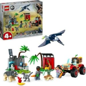 LEGO® Konstruktionsspielsteine »Rettungszentrum für Baby-Dinos (76963)