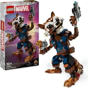 LEGO® Konstruktionsspielsteine »Rocket & Baby Groot (76282)