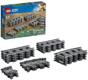 LEGO® Konstruktionsspielsteine »Schienen (60205)