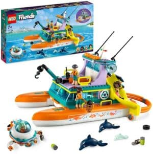 LEGO® Konstruktionsspielsteine »Seerettungsboot (41734)