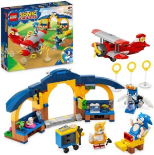 LEGO® Konstruktionsspielsteine »Tails‘ Tornadoflieger mit Werkstatt (76991)