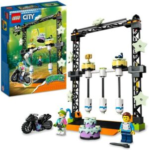 LEGO® Konstruktionsspielsteine »Umstoß-Stuntchallenge (60341)