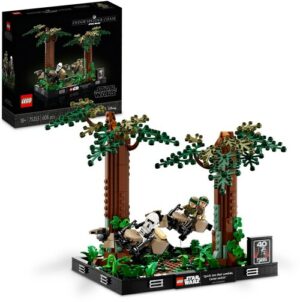 LEGO® Konstruktionsspielsteine »Verfolgungsjagd auf Endor – Diorama (75353)