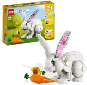 LEGO® Konstruktionsspielsteine »Weißer Hase (31133)