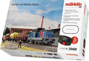 Märklin Modelleisenbahn-Set »Digital-Startpackung "Schwedischer Güterzug Epoche VI" - 29468«