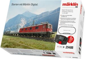 Märklin Modelleisenbahn-Set »Digital-Startpackung "Schweizer Güterzug mit Re 620" - 29488«