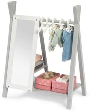 MUSTERKIND® Puppenkleiderschrank »Puppen-Garderobe - Viola