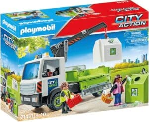 Playmobil® Konstruktions-Spielset »Altglas-LKW mit Container (71431)
