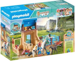 Playmobil® Konstruktions-Spielset »Amelia & Whisper mit Pferdebox (71353)