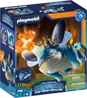 Playmobil® Konstruktions-Spielset »Dragons: The Nine Realms - Plowhorn & D'Angelo (71082)«