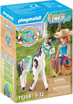 Playmobil® Konstruktions-Spielset »Ellie & Sawdust mit Westernübung (71358)