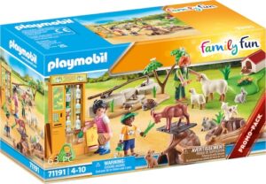 Playmobil® Konstruktions-Spielset »Erlebnis-Streichelzoo (71191)
