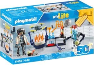 Playmobil® Konstruktions-Spielset »Forscher mit Robotern (71450)