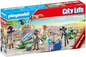 Playmobil® Konstruktions-Spielset »Hochzeits Fotobox (71367)