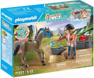 Playmobil® Konstruktions-Spielset »Hufschmied Ben & Achilles (71357)