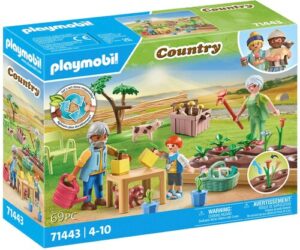 Playmobil® Konstruktions-Spielset »Idyllischer Gemüsegarten bei den Großeltern (71443)