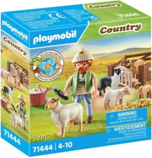 Playmobil® Konstruktions-Spielset »Junger Schäfer mit Schafen (71444)