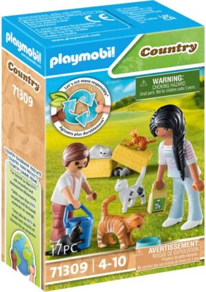 Playmobil® Konstruktions-Spielset »Katzenfamilie (71309)