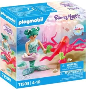 Playmobil® Konstruktions-Spielset »Meerjungfrau mit Farbwechselkrake (71503)