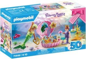 Playmobil® Konstruktions-Spielset »Meerjungfrauen-Geburtstagsparty (71446)