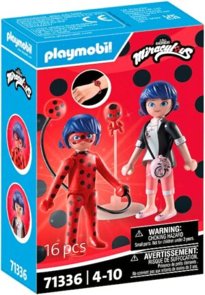 Playmobil® Konstruktions-Spielset »Miraculous: Marinette & Ladybug (71336)