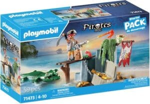 Playmobil® Konstruktions-Spielset »Pirat mit Alligator (71473)
