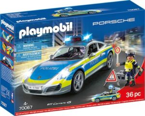 Playmobil® Konstruktions-Spielset »Porsche 911 Carrera 4S Polizei (70067)