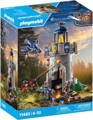 Playmobil® Konstruktions-Spielset »Ritterturm mit Schmied und Drache (71483)