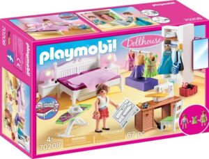 Playmobil® Konstruktions-Spielset »Schlafzimmer mit Nähecke (70208)