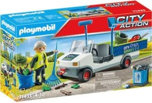 Playmobil® Konstruktions-Spielset »Stadtreinigung mit E-Fahrzeug (71433)