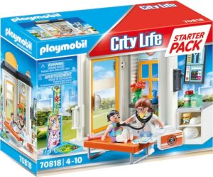 Playmobil® Konstruktions-Spielset »Starter Pack Kinderärztin (70818)