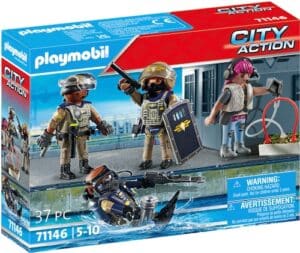 Playmobil® Konstruktions-Spielset »SWAT-Figurenset (71146)