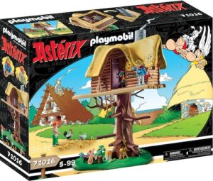 Playmobil® Konstruktions-Spielset »Troubadix mit Baumhaus (71016)