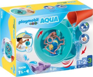 Playmobil® Konstruktions-Spielset »Wasserwirbelrad mit Babyhai (70636)