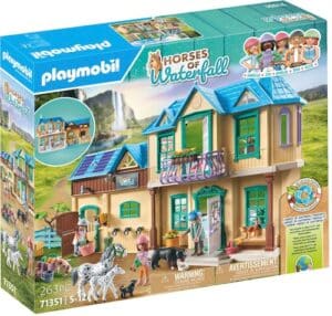 Playmobil® Konstruktions-Spielset »Waterfall Ranch (71351)