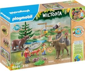 Playmobil® Konstruktions-Spielset »Wiltopia - Abstecher zu den Tieren Nordamerika (71403)