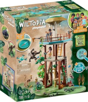 Playmobil® Konstruktions-Spielset »Wiltopia - Forschungsturm mit Kompass (71008)