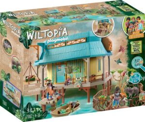 Playmobil® Konstruktions-Spielset »Wiltopia - Tierpflegestation (71007)