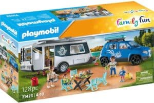 Playmobil® Konstruktions-Spielset »Wohnwagen mit Auto (71423)