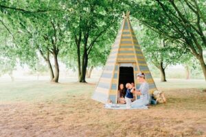 plum Spielzelt »Holz Tipi Hideaway 330«