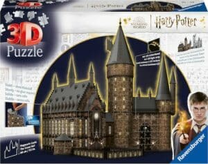 Ravensburger 3D-Puzzle »Hogwarts Schloss - Die Große Halle - Night Edition«