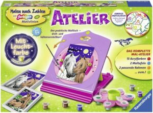 Ravensburger Malen nach Zahlen »Atelier Pferde«