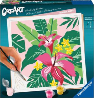 Ravensburger Malen nach Zahlen »Tropical Plants«