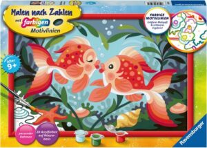 Ravensburger Malen nach Zahlen »Verliebte Fische«