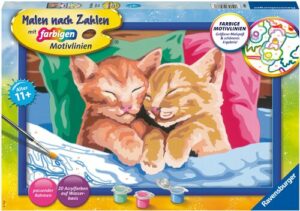 Ravensburger Malen nach Zahlen »Verschmuste Kätzchen«