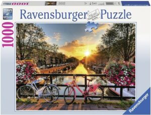 Ravensburger Puzzle »Fahrräder in Amsterdam«