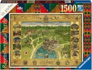 Ravensburger Puzzle »Hogwarts Karte«