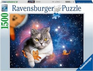 Ravensburger Puzzle »Katzen fliegen im Weltall«