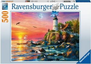 Ravensburger Puzzle »Leuchtturm am Abend«