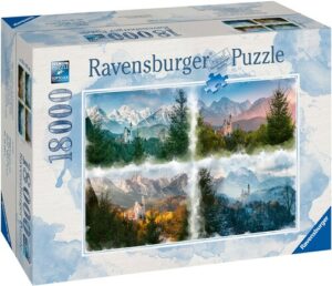 Ravensburger Puzzle »Märchenschloss in 4 Jahreszeiten«